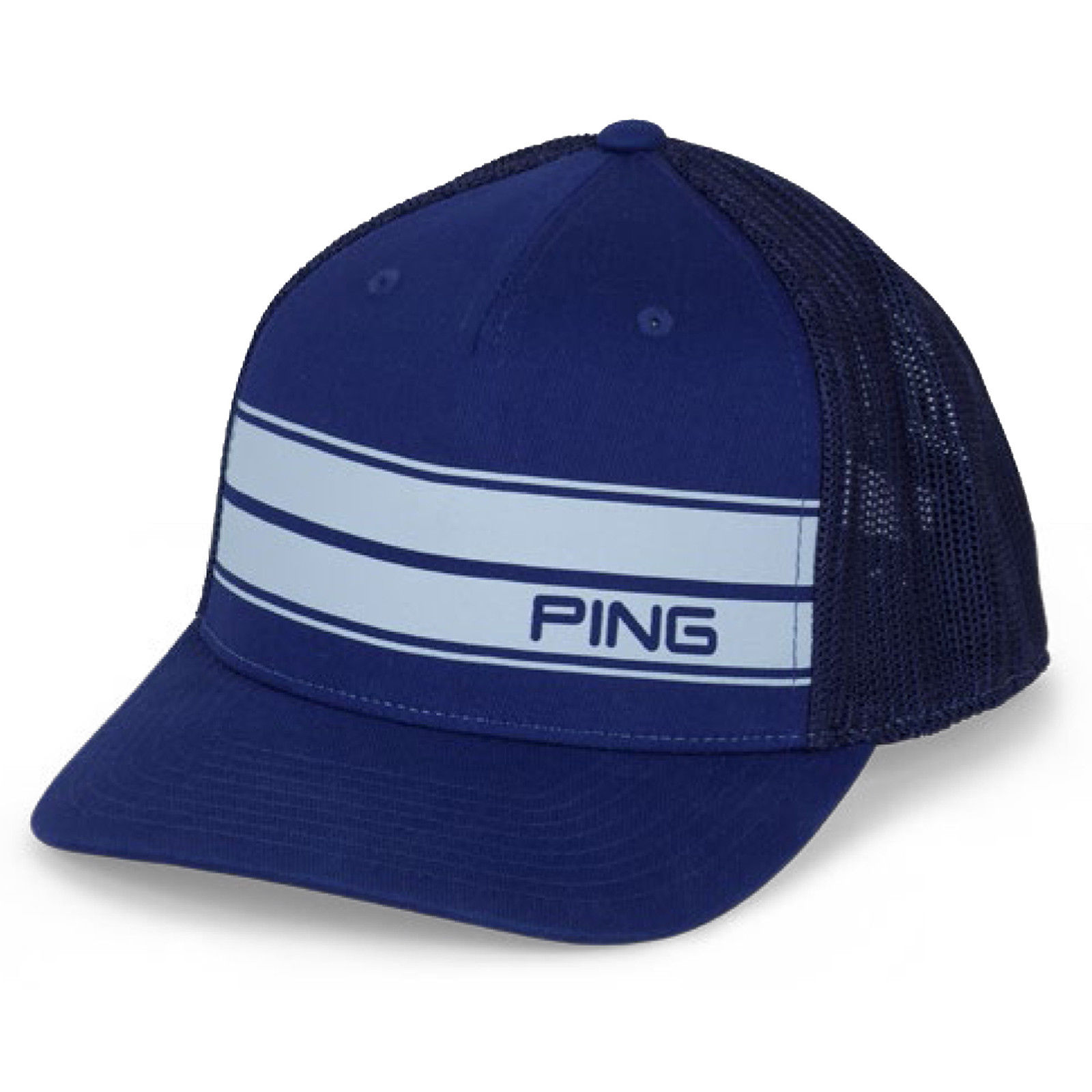 New 2014 PING Racing Sport Golf Cap/Hat, Navy / Grey, Adjustable eBay